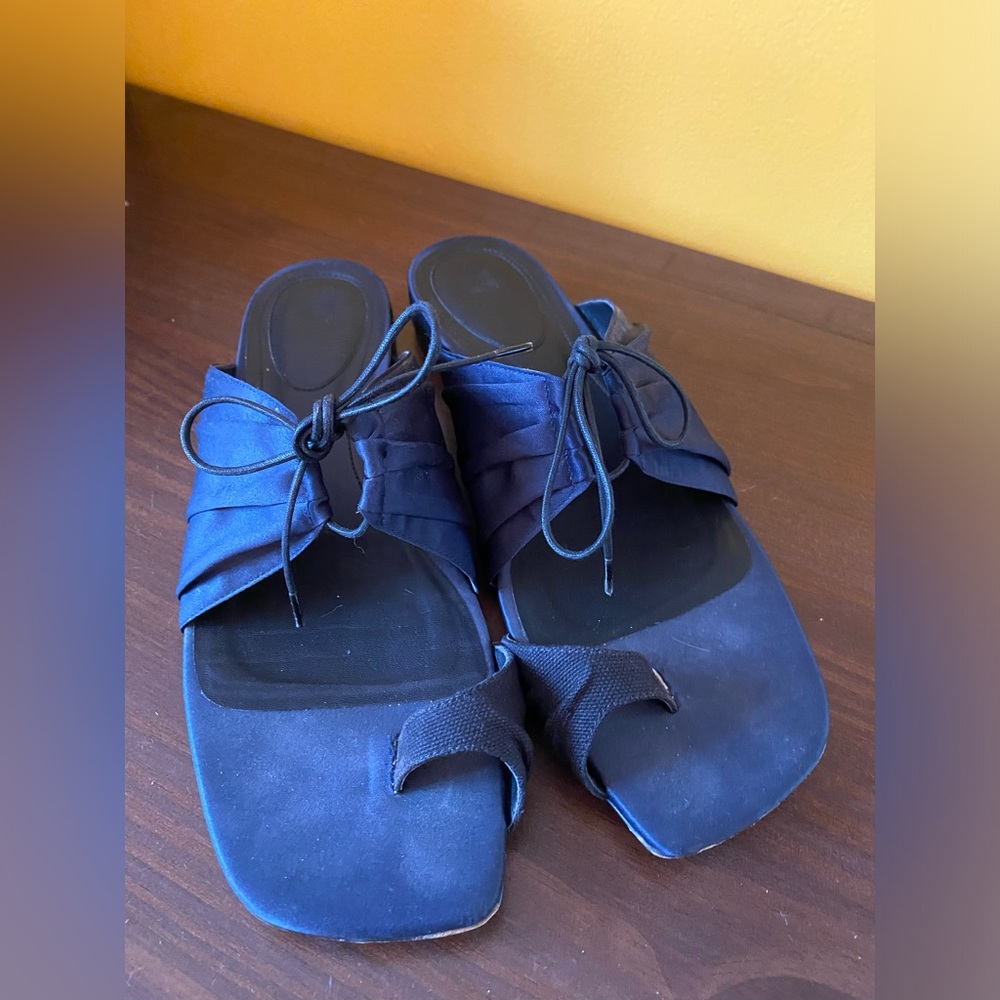 Rosie Assoulin Toe Strap Sandals
